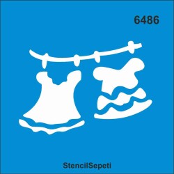 Çocuk Elbisesi - StencilSepeti