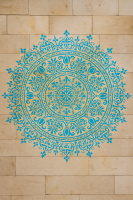 Dairesel Damask Desen - 2