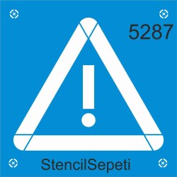 Dikkat - StencilSepeti