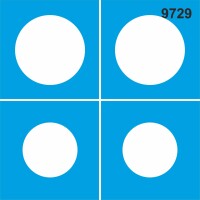 Fayans Deseni - Stencil Boyama Şablonu - StencilSepeti