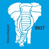 Fil - Stencil Deseni - StencilSepeti