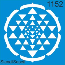 Sri Yantra - StencilSepeti
