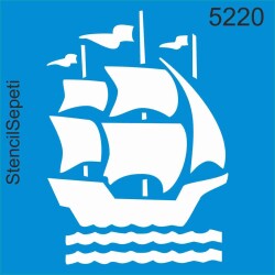Yelkenli - StencilSepeti